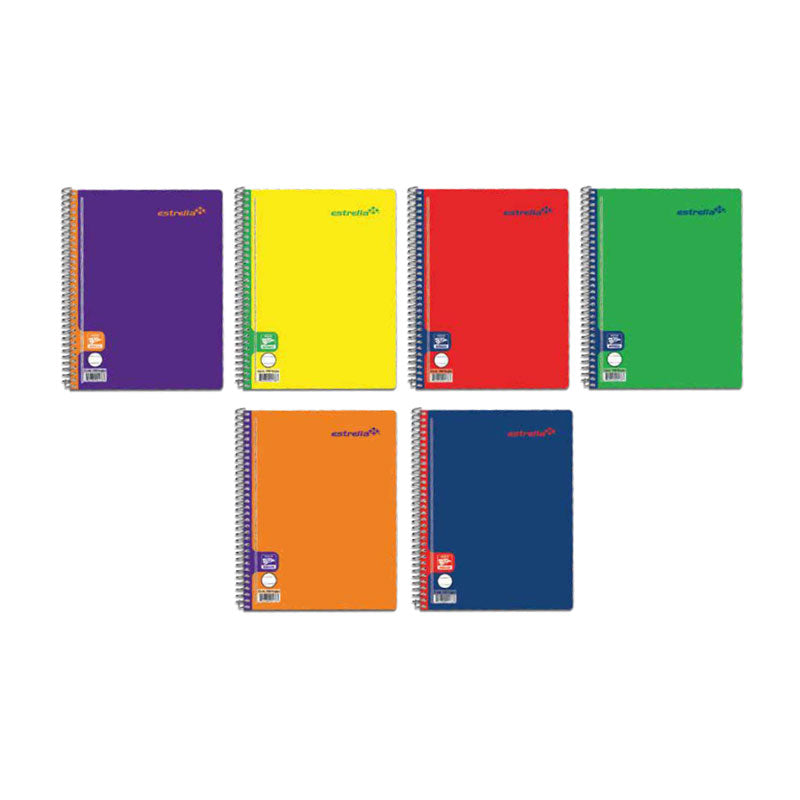 Cuaderno Espiral Francés Raya 100 hjs Estrella