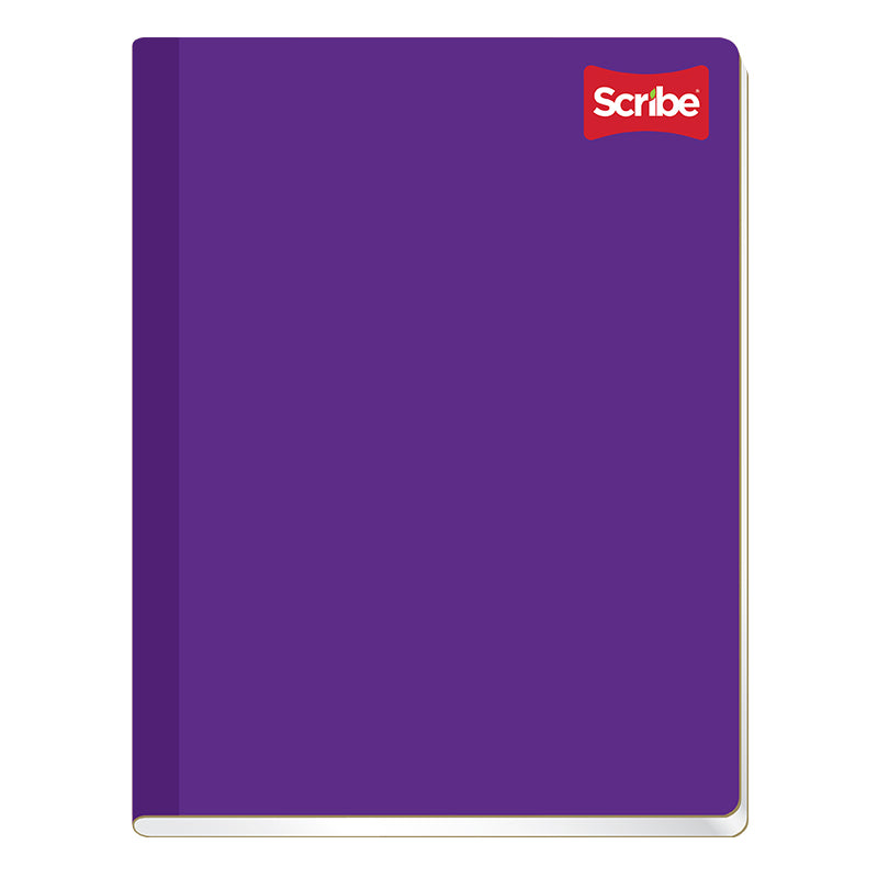 Cuaderno Cosido Colegial Cuadro Grande 100 hjs Clásico Scribe