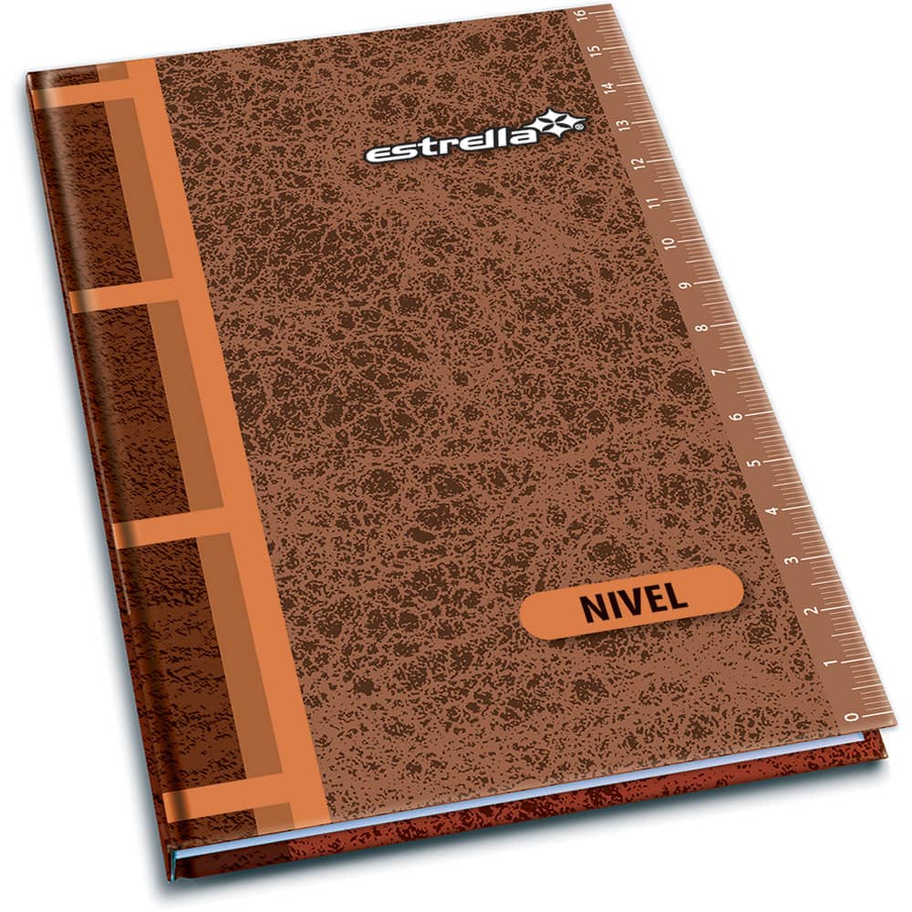 Libreta Nivel Pasta Dura 96 hojas Estrella