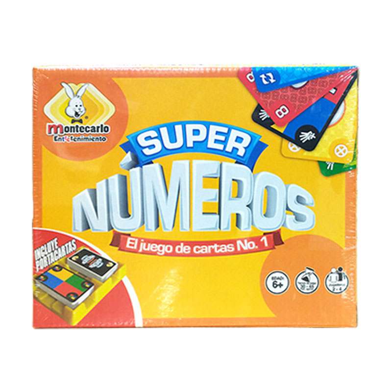 Juego de Mesa Super Números Montecarlo