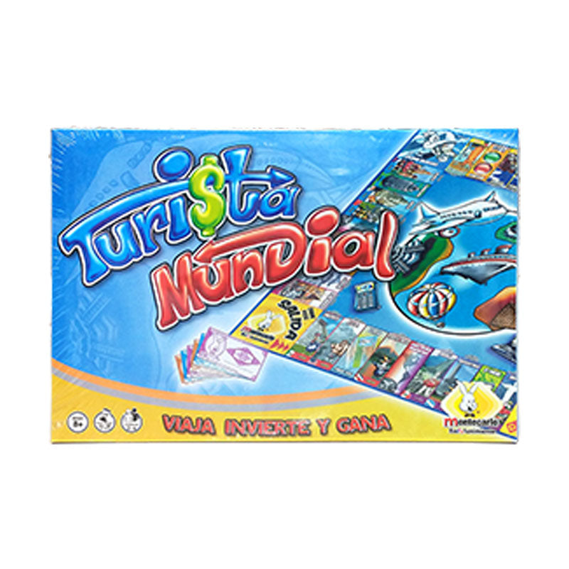 Juego de Mesa Turista Mundial Montecarlo