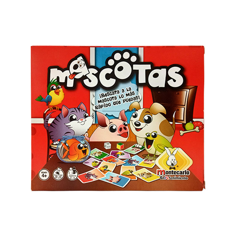 Juego de Mesa Mascotas Montecarlo