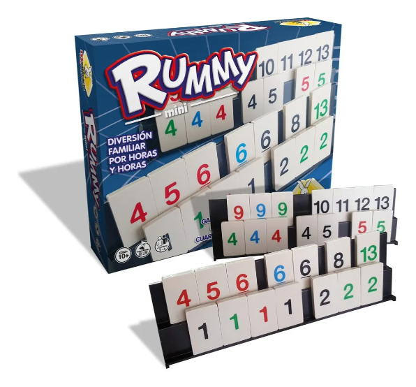 Juego de Mesa Rummy Mini Montecarlo