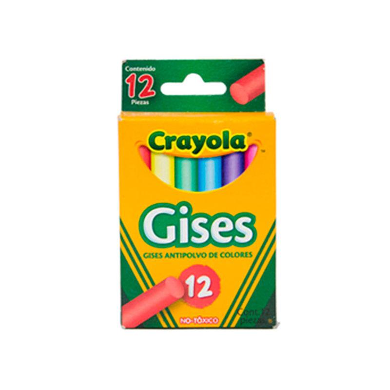 Gis Comprimido Surtido C/12 piezas Crayola Binney