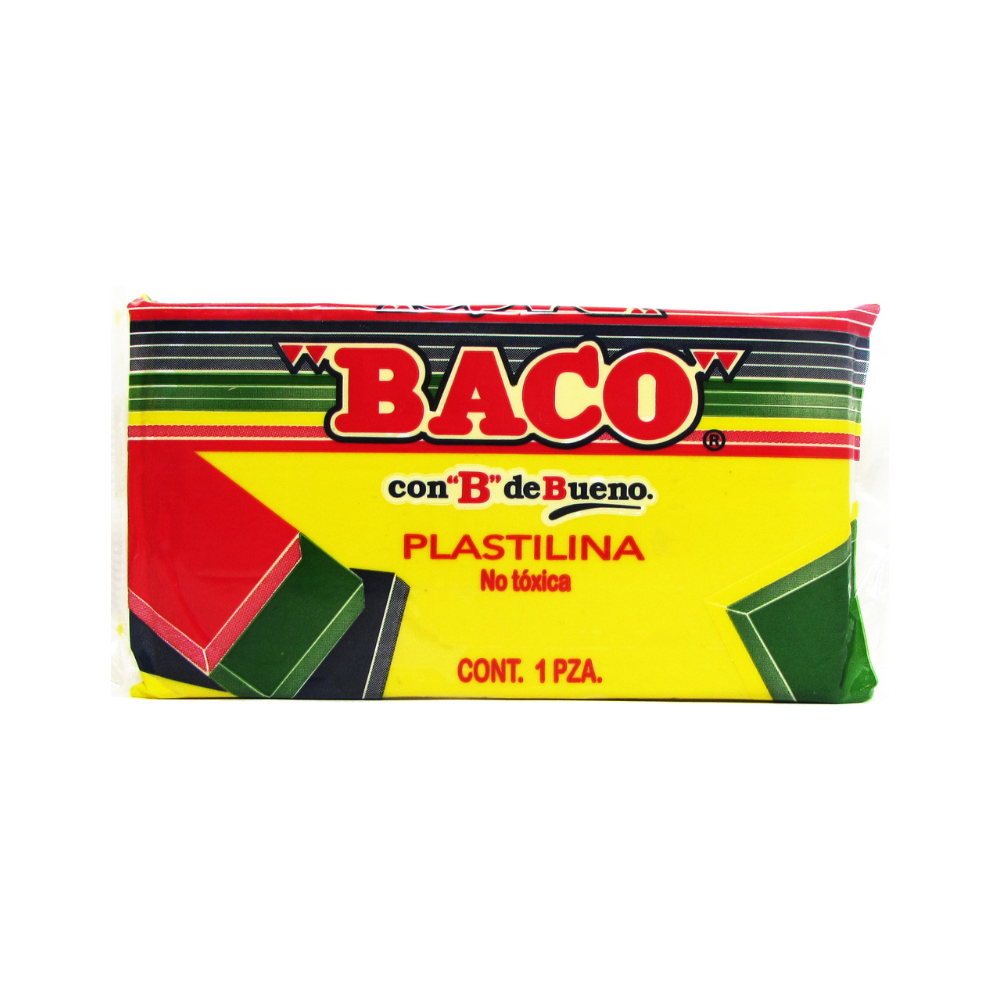 Marqueta de plastilina BACO color amaril