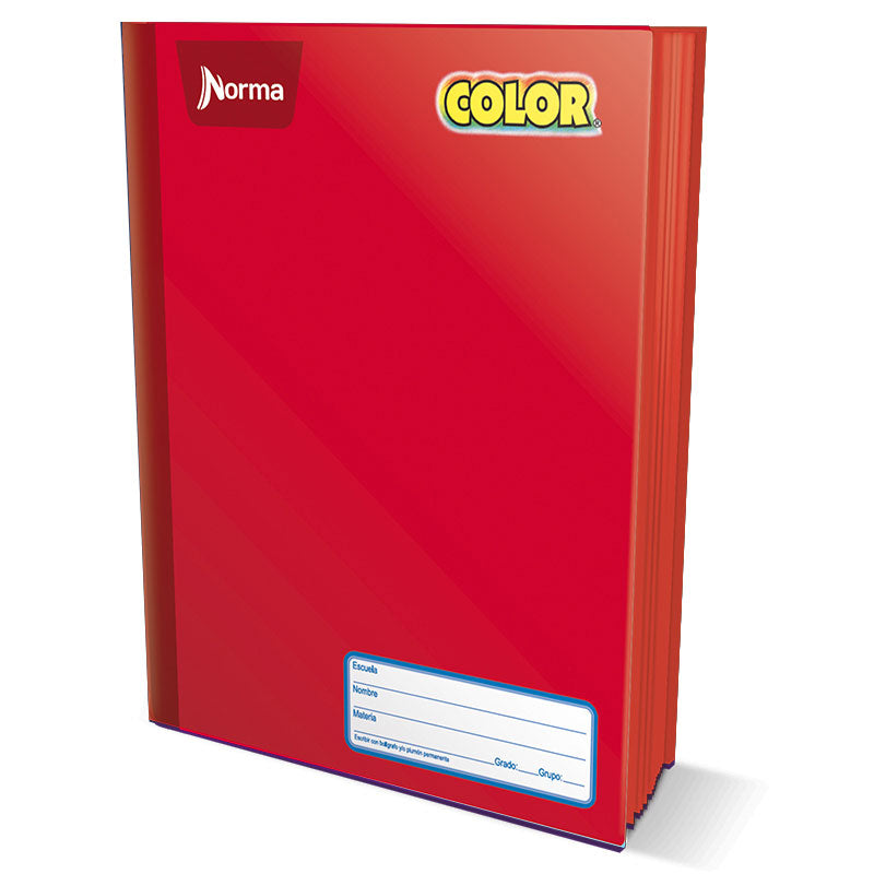 Cuaderno Cosido Profesional Doble Raya 100 hjs Color 360 Norma