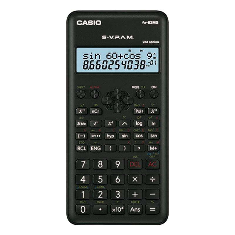 Calculadora Científica 240 Funciones 10/2 Dig Casio Blíster Megamer