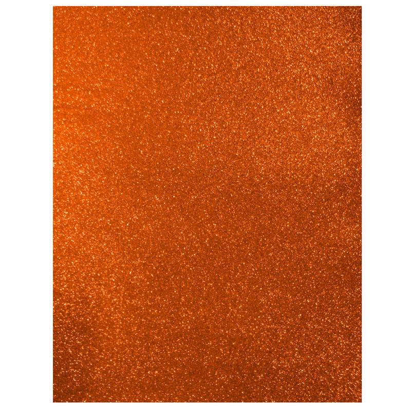 Foamy Diamantina Iris Naranja Carta 5 piezas Pascua