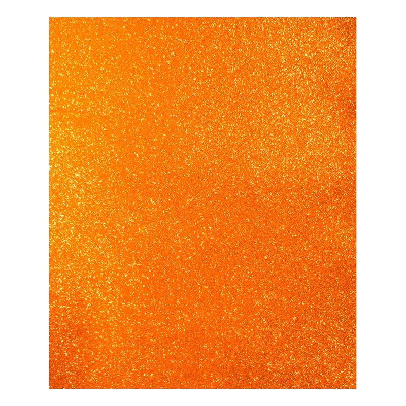 Foamy Diamantina Iris Naranja 55 x 43 cm 5 piezas Pascua