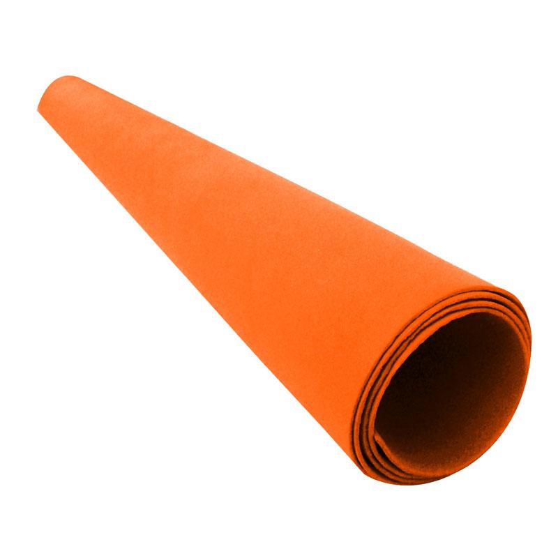 Foamy Liso Naranja 45 x 60 cm Matiz Rollo Megafumi