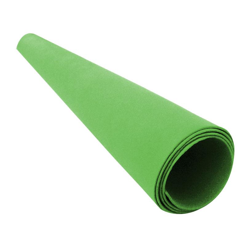 Foamy Liso Verde Limon 45 x 60 cm Matiz Rollo Megafumi