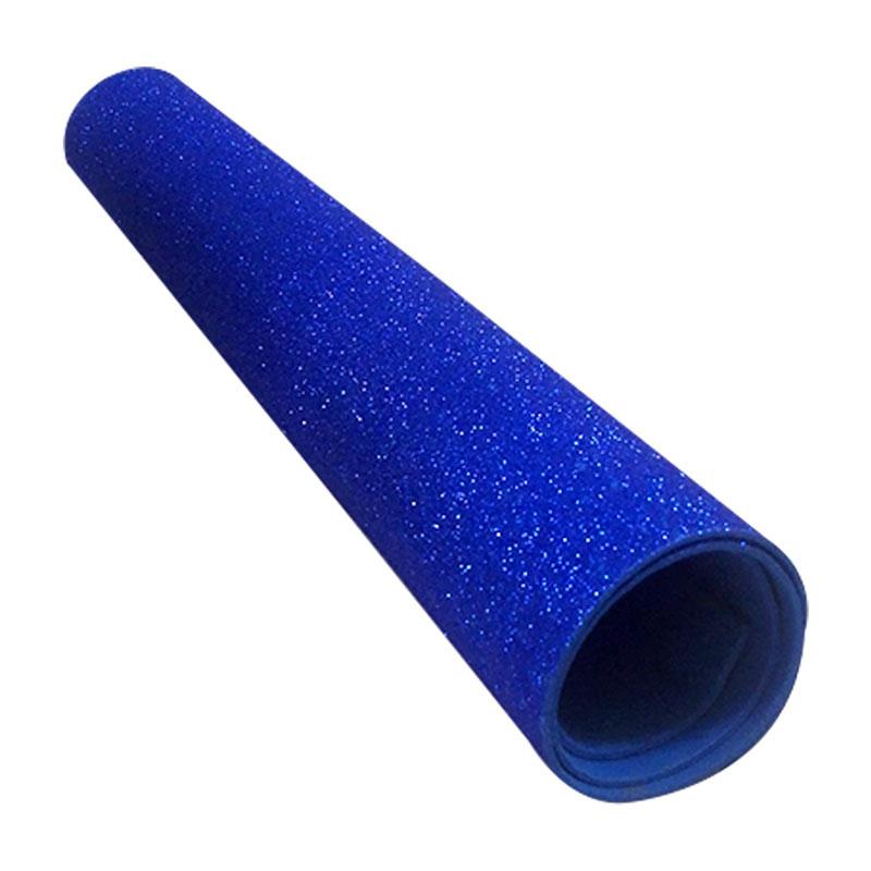 Foamy Diamantina Azul Rey 43 x 55 cm Matiz Rollo Megafumi