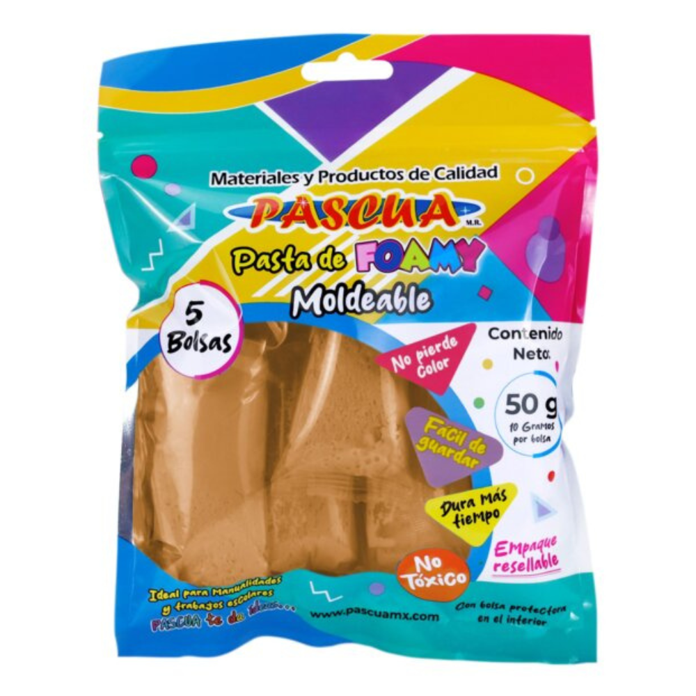 Foamy Moldeable Camello 50 grs Pascua