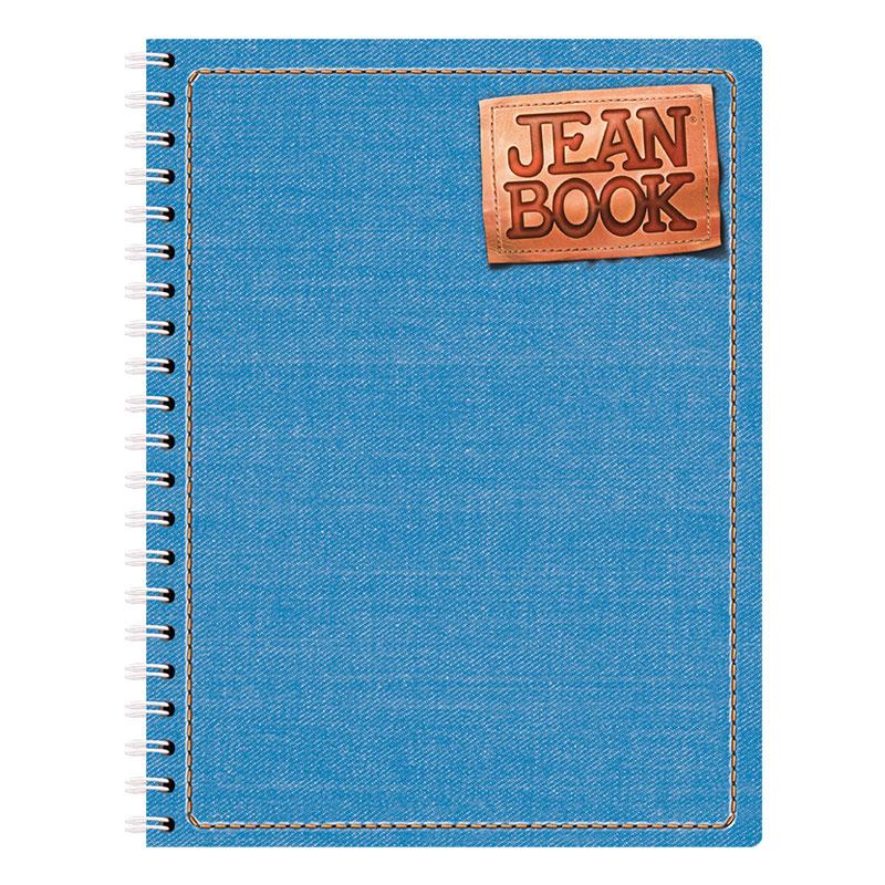 Cuaderno Profesional Doble Arillo Cuadro Grande 100 hjs Jean Book Norma