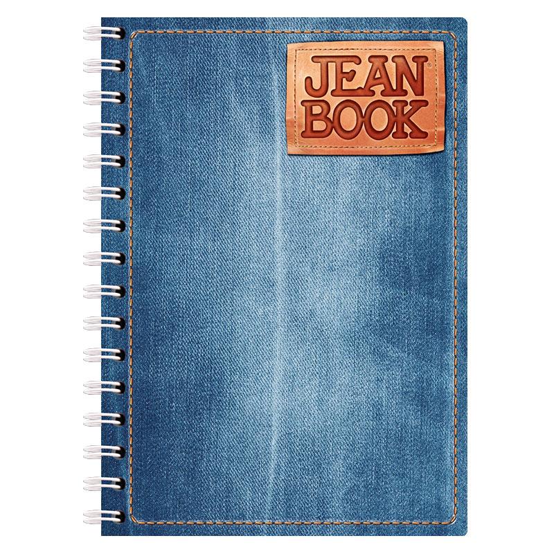 Cuaderno Doble Arillo Francés Cuadro Grande 100 hjs Jean Book Norma