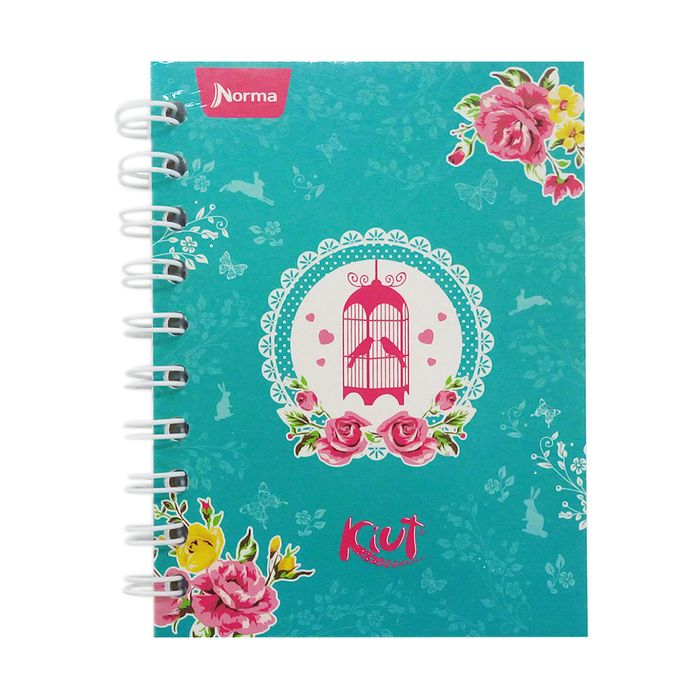 Cuaderno de Apuntes Doble Arillo Raya 80 hjs Kiut Norma