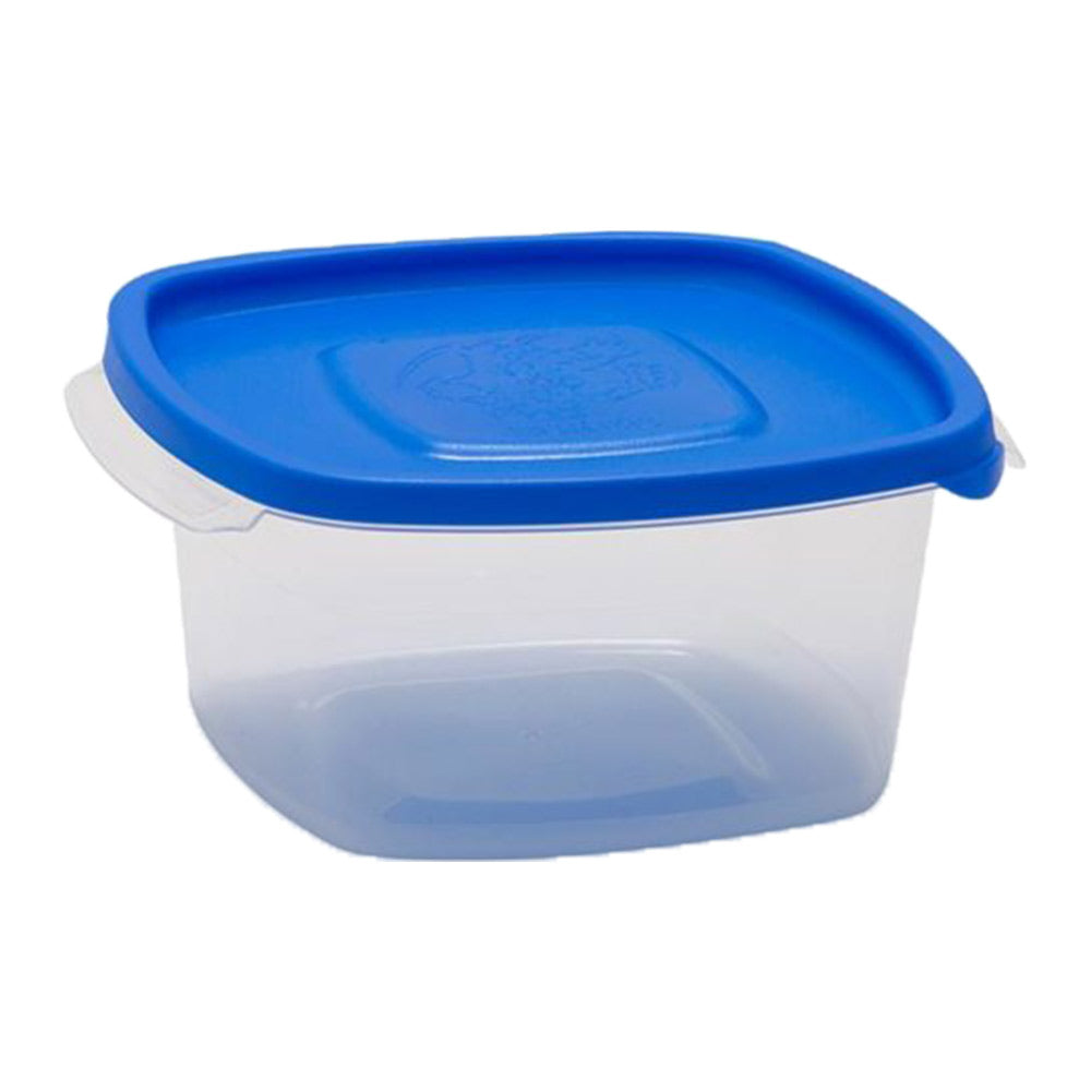 Contenedor de Alimentos Cuadrado Mediano Refripractic Azul 1.20 lts Cubasa