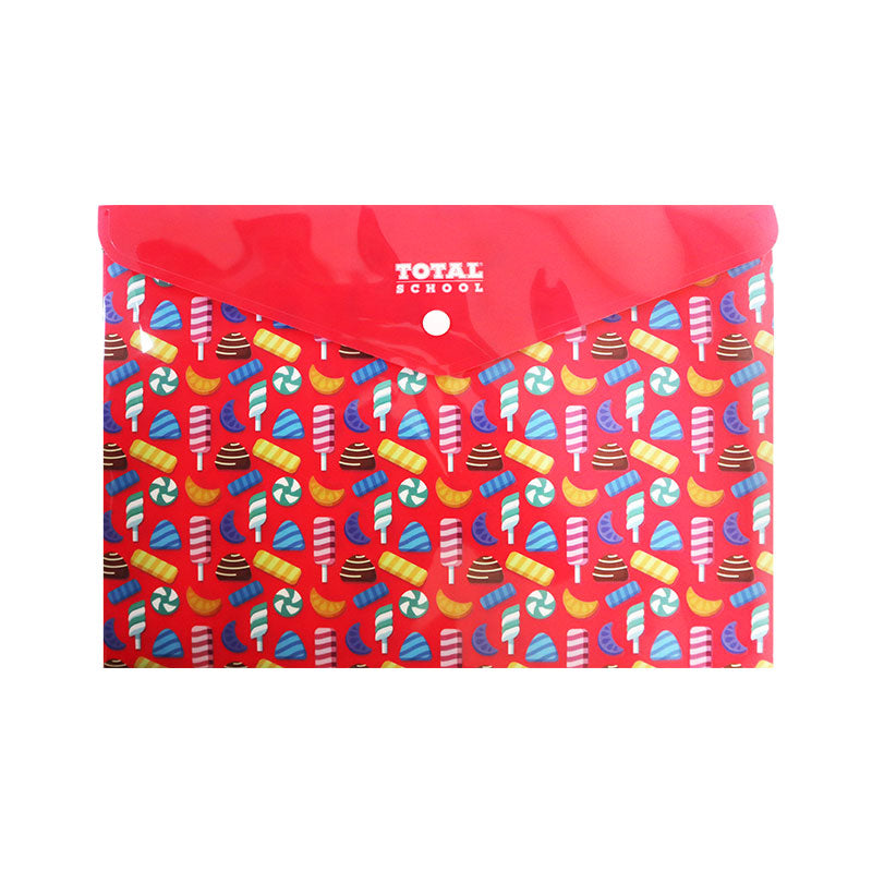 Folder con Broche Tamaño Carta Surtido Total School