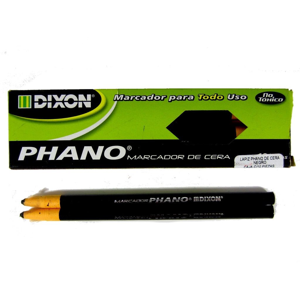 Marcador de Cera Negro Phano Dixon