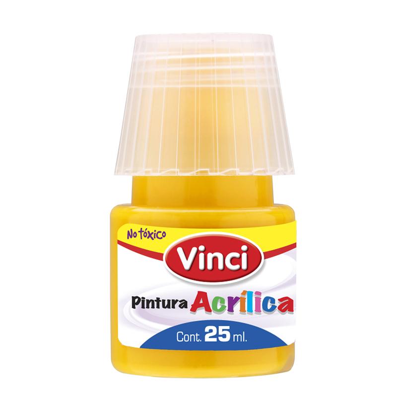 Pintura Acrilica Amarillo Claro 25 ml Vinci Dixon