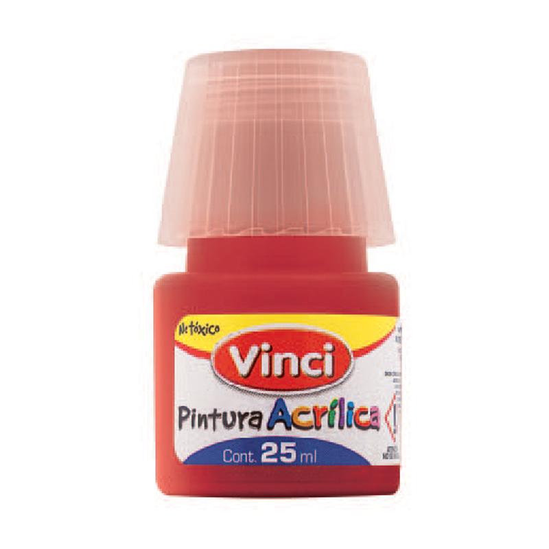 Pintura Acrilica Rojo Toludina 25 ml Vinci Dixon