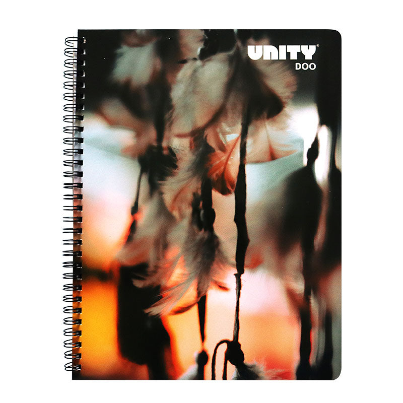 Cuaderno Profesional Doble Arillo Cuadro Grande 100 hjs Unity