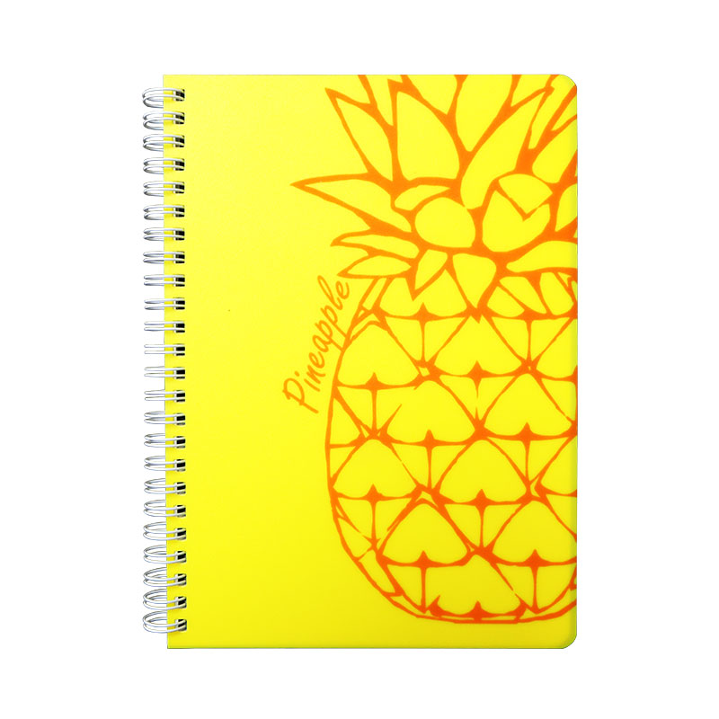 Libreta de Apuntes Doble Arillo Frutas con Aroma Raya A5 Ibook