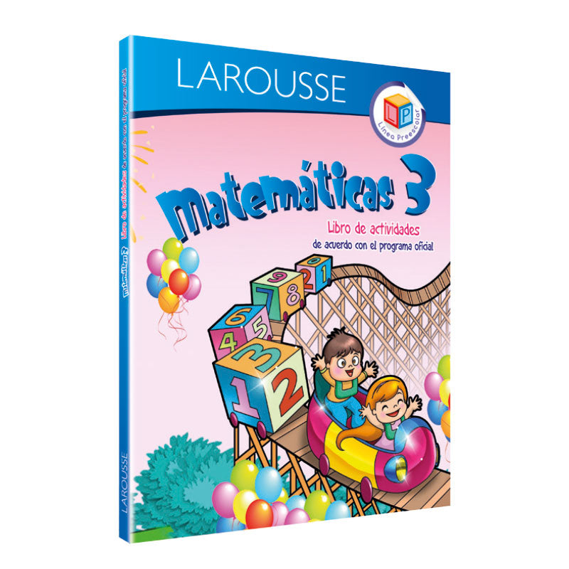 Libro Actividades Preescolar Matemáticas 3 Larousse