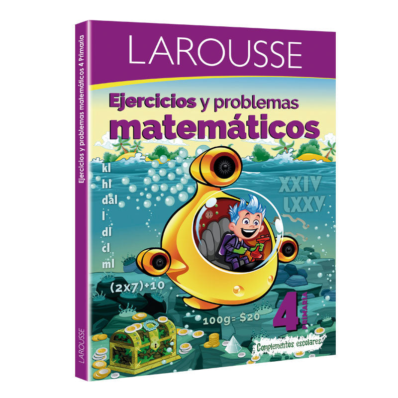 Libro Actividades Matemáticas 4 Larousse