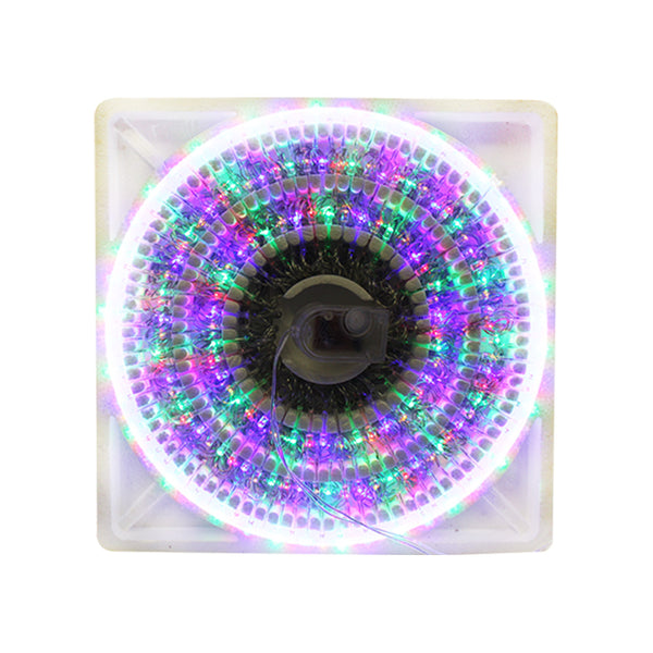 Luz Navidad 140L Led Musical Colores Cable Verde Navicolors