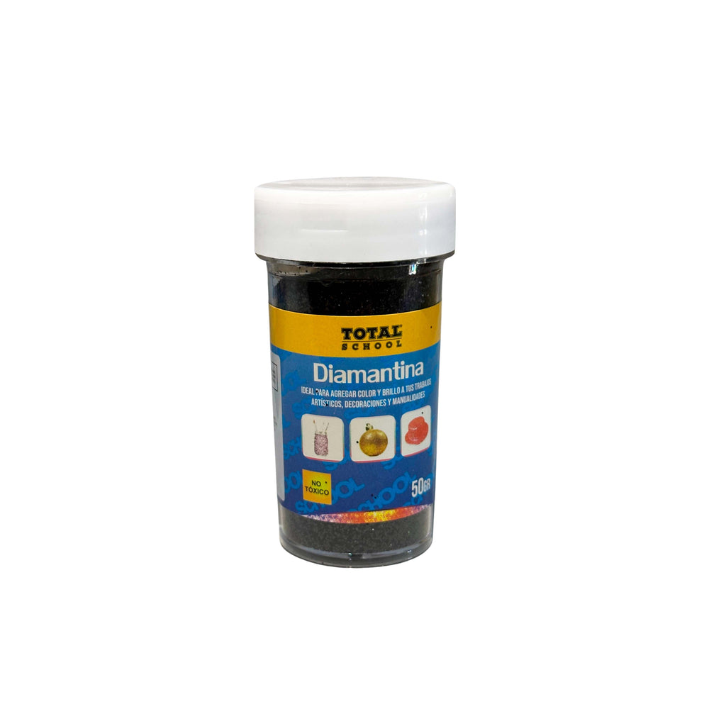 Diamantina Negra Bote 50 gr Total School