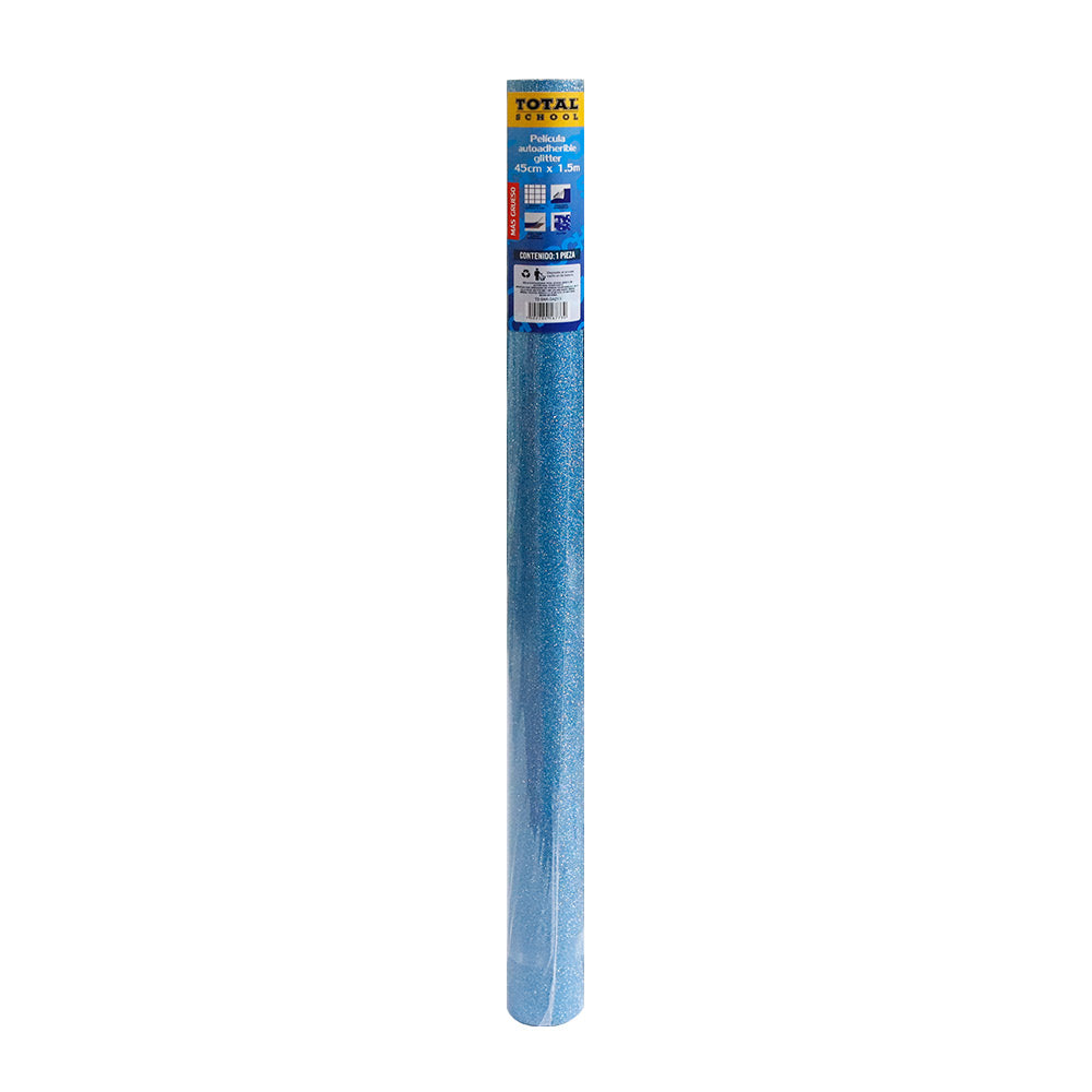 Rollo Autoadhesivo Azul Celeste 45 cm x 1.5 m Total School