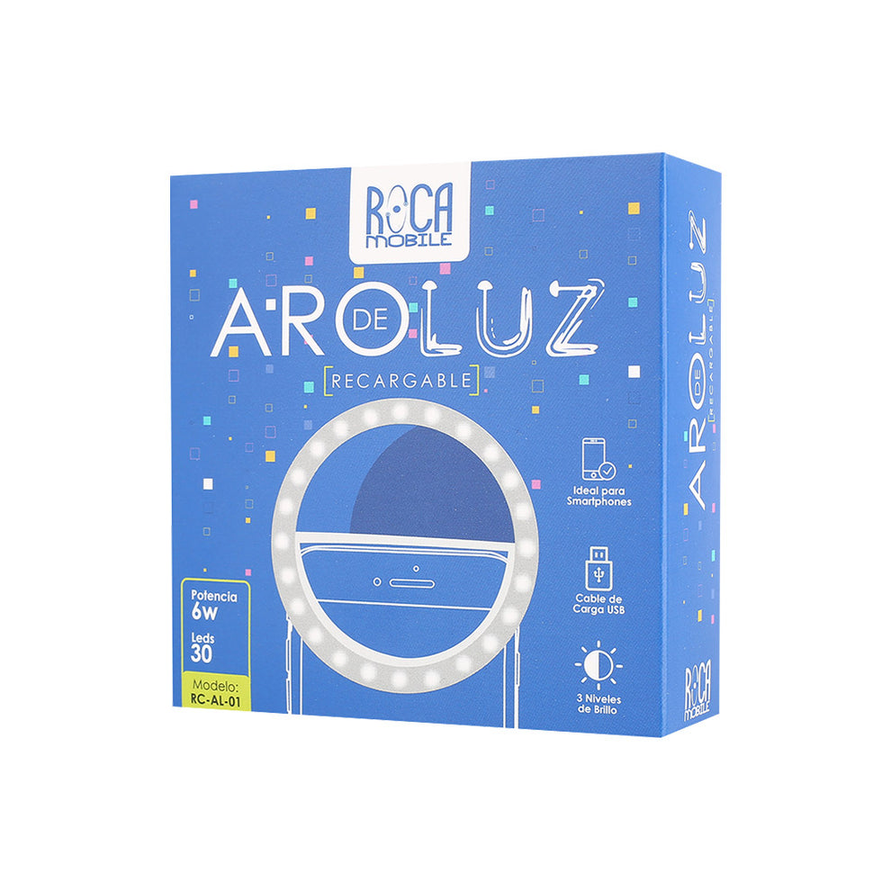 Aro de Luz Recargable Roca Mobile