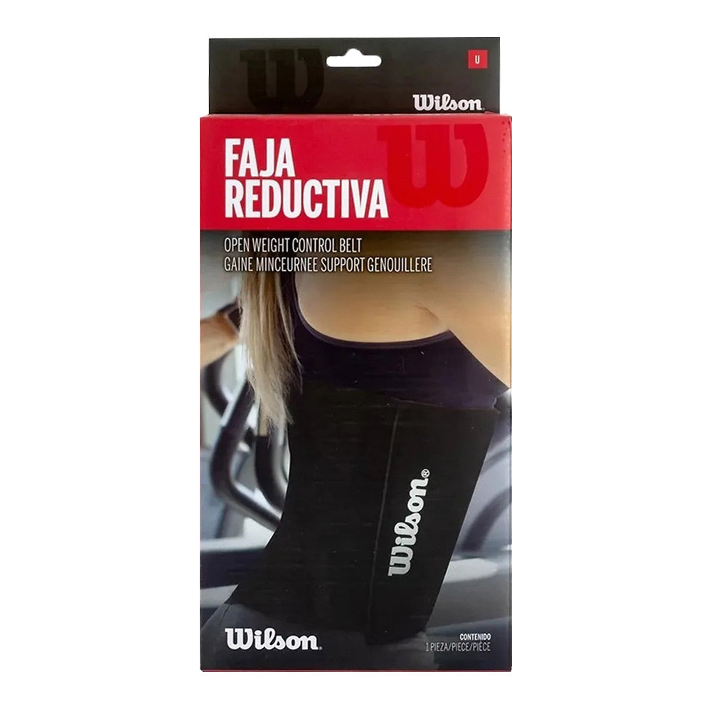 Faja Unisex Unitalla Negro Velcro Wilson