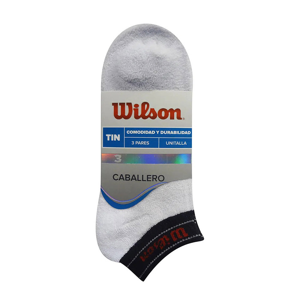 Teen Caballero Blanco Paquete C/3 Wilson