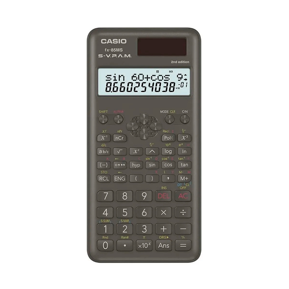 Calculadora Científica 240 Funciones 10/2 Dig Casio Megamer