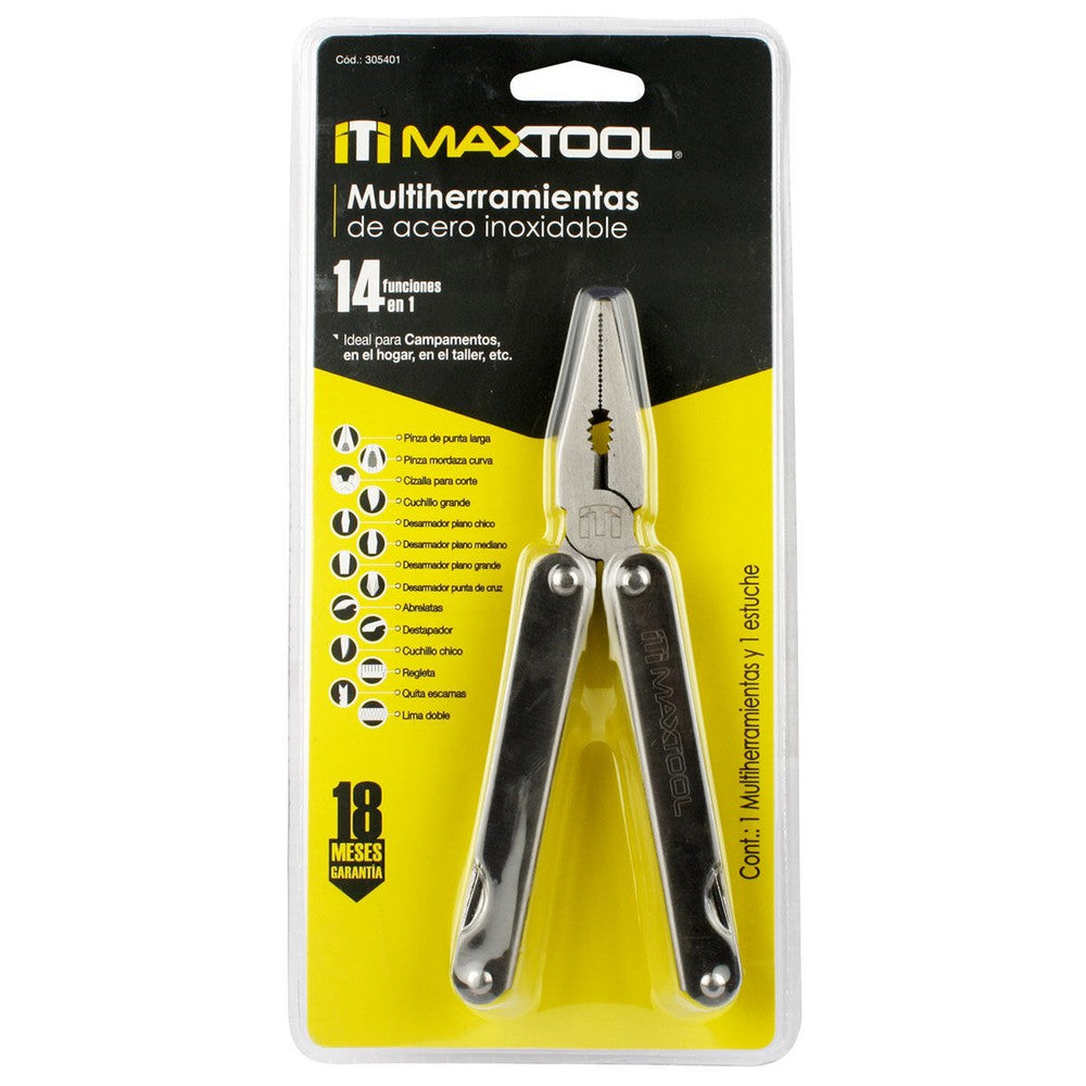 Multiherramienta 14 Funciones MaxTool