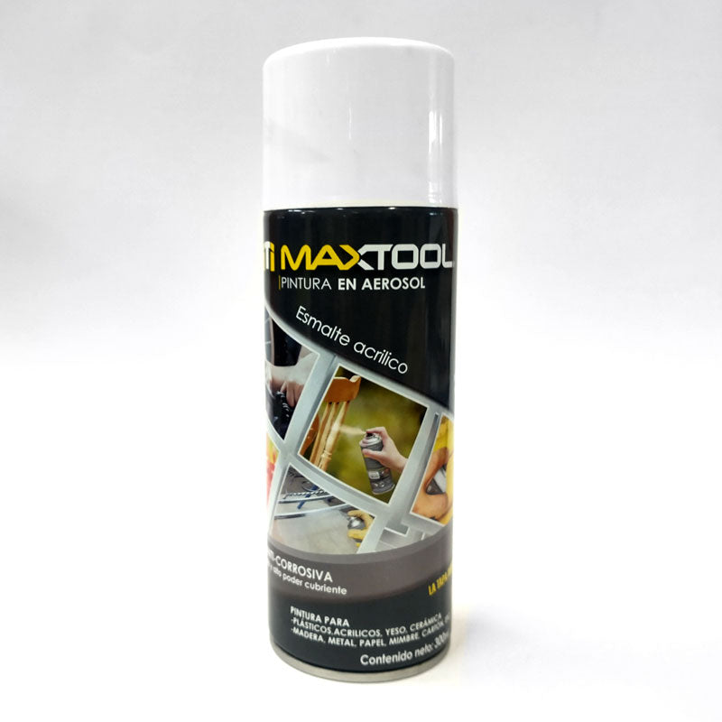 Pintura en Aerosol Blanco Brillante 346 grs MaxTool