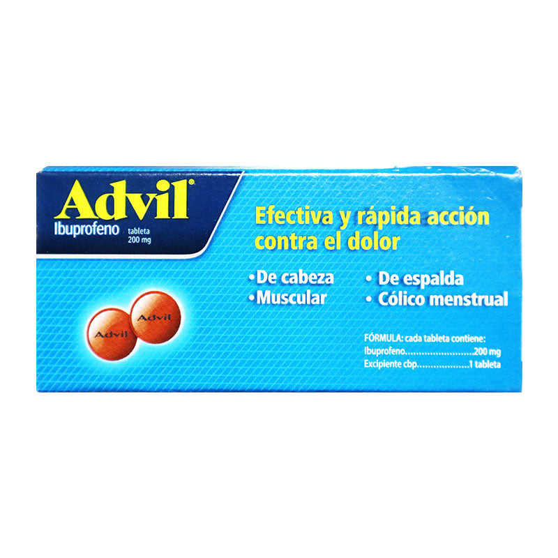 Advil 2 Tabletas 7.4 grs