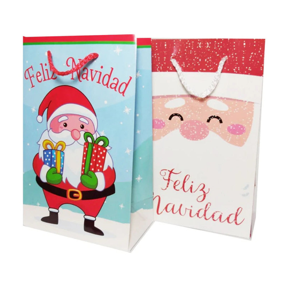 BOLSA DE REGALO NAVIDEÑA MED. SANTA CLOUS MOD.4281 GRANMARK