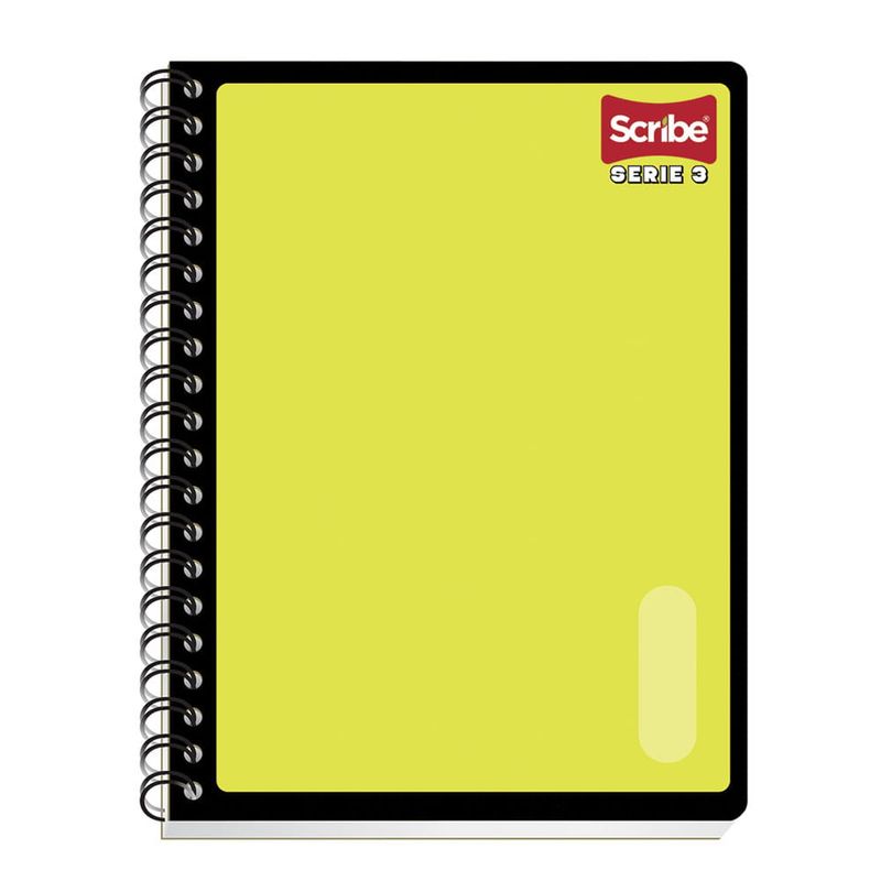 Cuaderno Profesional Doble Arillo Raya 200 hjs Serie 3 Scribe