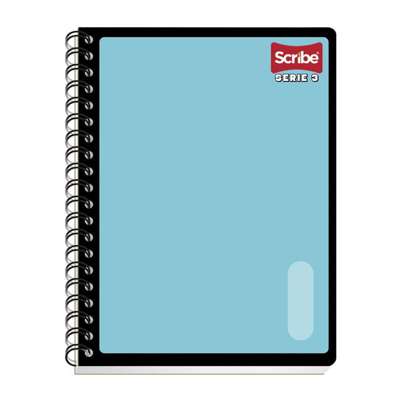 Cuaderno Profesional Doble Arillo Raya 200 hjs Serie 3 Scribe