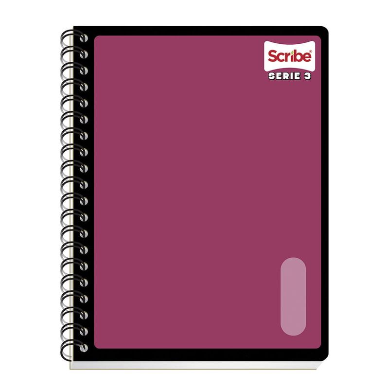 Cuaderno Profesional Doble Arillo Raya 200 hjs Serie 3 Scribe