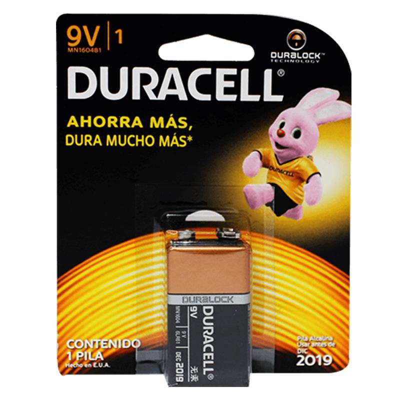 Pila Alcalina 9V C/1 pieza Duracell