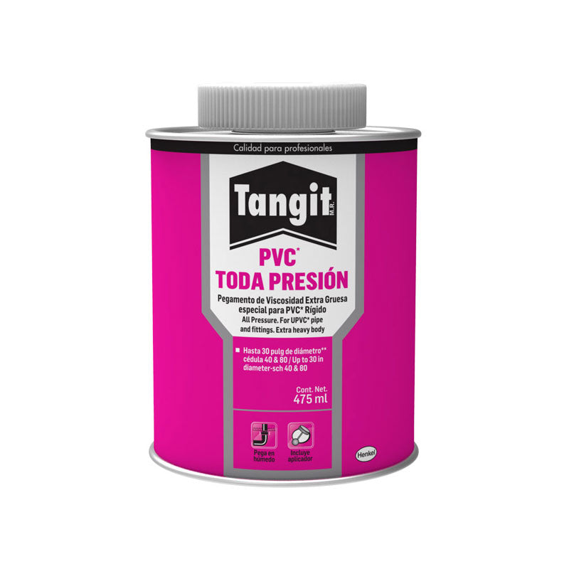 Pegamento PVC Toda Presión 475 ml Tangit