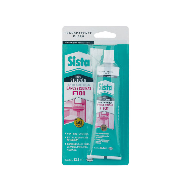 Pegamento Sellador Transparente 82.8 ml Sista