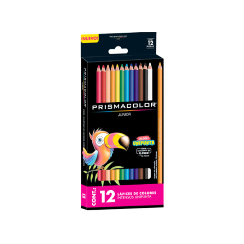 Colores Largos Redondos Prismacolor C/12 pzas