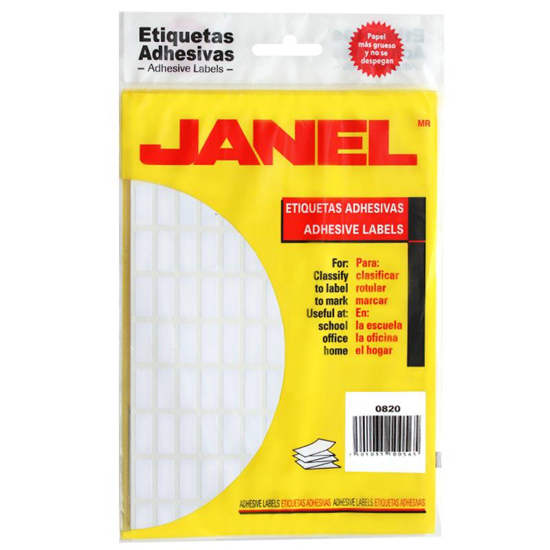 Etiqueta Adhesiva Econopack Blanca #13 67 X 47 mm Janel