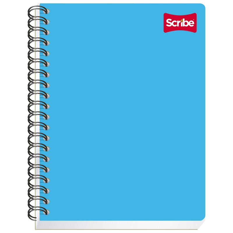 Cuaderno Profesional Doble Arillo Cuadro Grande 200 hjs Clásico Scribe