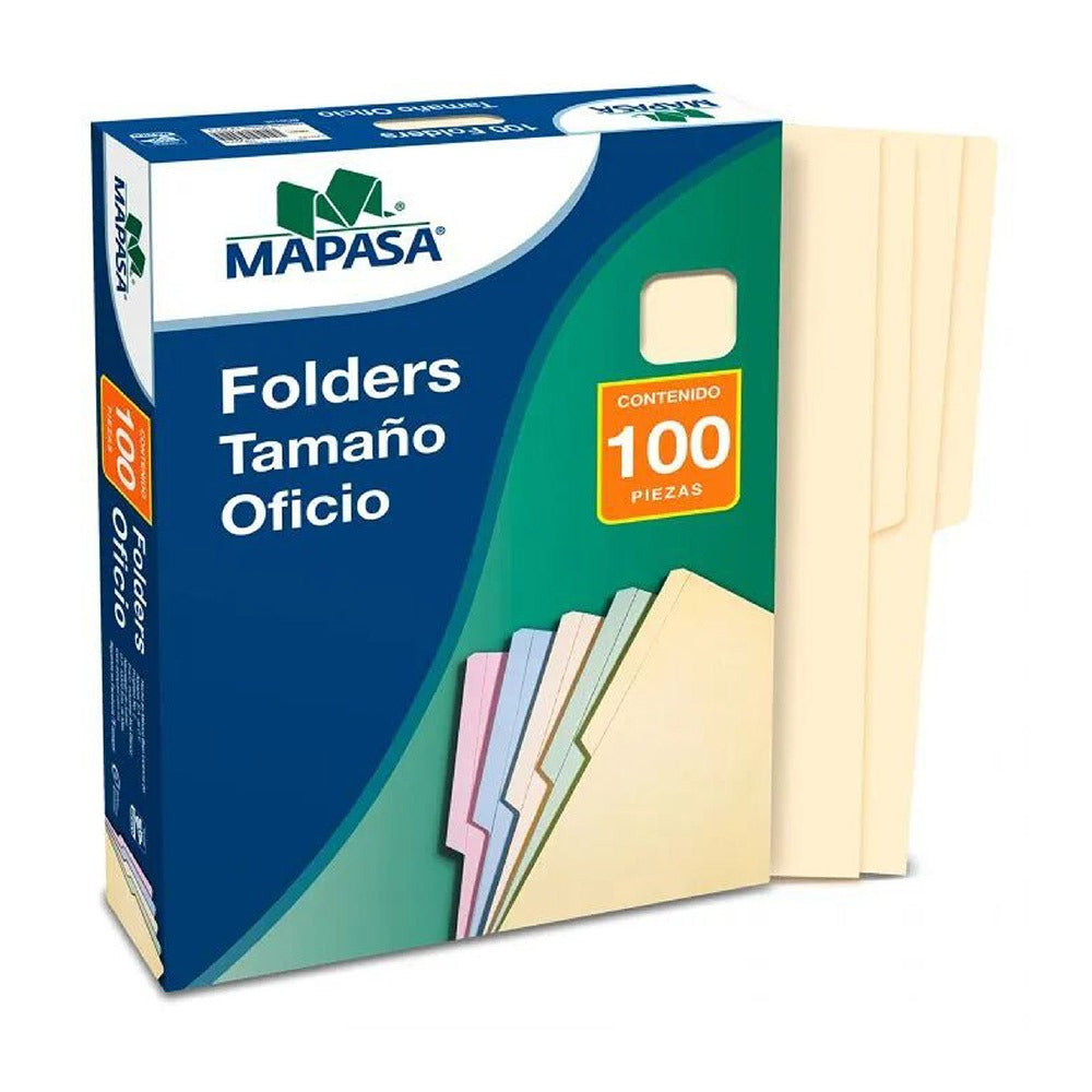 Folder Oficio Crema 1 pieza Multicolor MAPASA